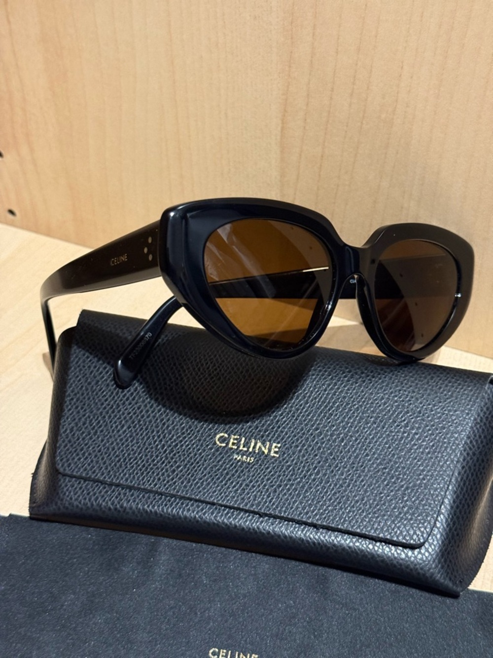 CELINE 3 Dots Cat Eye Sunglasses, 53mm